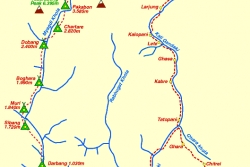 Dhaulagiri Expedition (8,167m) (map)